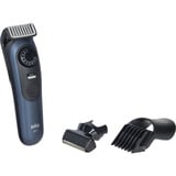 Braun BeardTrimmer 7 BT7520 Batterie 40 2 cm Mouillé & sec Noir, Bleu, Tondeuse à barbe Noir/Bleu, Lavable, Batterie, Noir, Bleu
