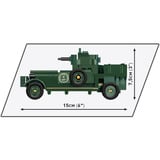 COBI Rolls-Royce Armoured Car 1920 Pattern Mk I, Jouets de construction 