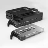 Chieftec CBP-425 Obturateur de baie de lecteur Panneau arrière Noir, Fond de panier Noir, Panneau arrière, Noir, 2.5/3.5/5.25", SATA, SATA II, SATA III, Série Attachée SCSI (SAS), SAS, SATA, SATA II, SATA III, 2.5"