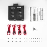 Chieftec CBP-425 Obturateur de baie de lecteur Panneau arrière Noir, Fond de panier Noir, Panneau arrière, Noir, 2.5/3.5/5.25", SATA, SATA II, SATA III, Série Attachée SCSI (SAS), SAS, SATA, SATA II, SATA III, 2.5"