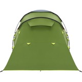 Coleman Spruce Falls 4 BlackOut, Tente Vert olive/gris