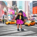 Corolle COFFRET MELODY FASHION WEEK NEW-YORK, Poupée 4 an(s), Garçon/Fille, 280 mm, 215 g, Multicolore