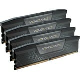Corsair 64 Go DDR5-6400 (4x 16 Go) mémoire vive Noir, CMK64GX5M4B6400C32, XMP 3.0