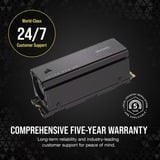 Corsair MP700 PRO SE avec refroidisseur à air 4 TB SSD 