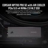 Corsair MP700 PRO SE avec refroidisseur à air 4 TB SSD 