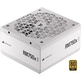 Corsair RM750x SHIFT White alimentation  modulaire 750 watt Blanc, 1x 12V-2x6, 2x PCIe