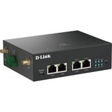 D-Link DWM-314-GP/B modem 2x RJ45, 2x RJ45 PoE, Externe, IEEE 802.3at, Noir, 48 - 57 V, -30 - 70 °C