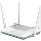 D-Link R32 routeur sans fil Gigabit Ethernet Bi-bande (2,4 GHz / 5 GHz) Blanc Wi-Fi 6 (802.11ax), Bi-bande (2,4 GHz / 5 GHz), Ethernet/LAN, Blanc, Routeur de bureau/poteau