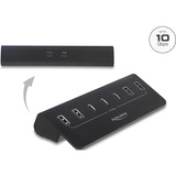 DeLOCK 64283, Hub USB Noir