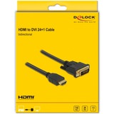 DeLOCK 85653, Adaptateur Noir