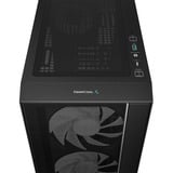 DeepCool  boîtier midi tower Noir | 1x USB-A | 1x USB-C | RGB | Verre Trempé