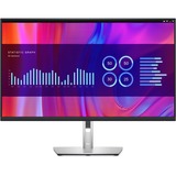 Dell P3223DE 32" Moniteur Argent/Noir, 80 cm (31.5"), 2560 x 1440 pixels, Quad HD, LCD, 5 ms, Noir