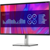 Dell P3223DE 32" Moniteur Argent/Noir, 80 cm (31.5"), 2560 x 1440 pixels, Quad HD, LCD, 5 ms, Noir