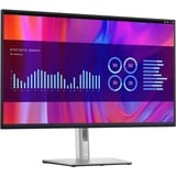 Dell P3223DE 32" Moniteur  Argent/Noir, 80 cm (31.5"), 2560 x 1440 pixels, Quad HD, LCD, 5 ms, Noir