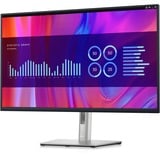 Dell P3223DE 32" Moniteur  Argent/Noir, 80 cm (31.5"), 2560 x 1440 pixels, Quad HD, LCD, 5 ms, Noir