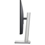 Dell P3223DE 32" Moniteur  Argent/Noir, 80 cm (31.5"), 2560 x 1440 pixels, Quad HD, LCD, 5 ms, Noir