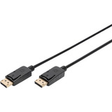 Digitus AK-340103-050-S, Câble Noir