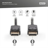 Digitus AK-340103-050-S, Câble Noir
