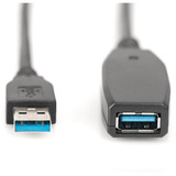 Digitus DA-73106, Câble d'extension Noir