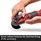 EINHELL TE-MG 18/1 Li - Solo, 4465195, Outil de multi fonction Rouge/Noir