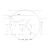EKWB 3831109832653 pièce et accessoire pour systèmes de refroidissement d'ordinateurs Bloc d'eau, Watercooling Noir, Bloc d'eau, Acétal, Nickel, Noir, Argent, 275 mm, 124 mm, 20,5 mm