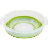 Emsa Basic essoreuse a salade Vert Bouton, Bol Vert/transparent, Bouton, Vert, Polypropylène (PP), Élastomère thermoplastique (TPE), 4 L, Rond, 285 mm