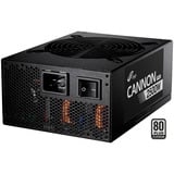 FSP CANNON PRO 2500 alimentation modulaire 2500 watt Noir, 4x 12V-2x6, 3x PCIe