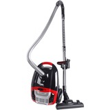 Fakir 3843003 Aspirateur 3 L Aspirateur réservoir cylindrique Sec 700 W Noir/Rouge, 700 W, Aspirateur réservoir cylindrique, Sec, 3 L, HEPA, Filtrage