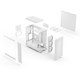 Fractal Design Epoch RGB boîtier midi tower Blanc | 2x USB-A | 1x USB-C | RGB | Verre Trempé