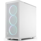 Fractal Design Epoch RGB boîtier midi tower Blanc | 2x USB-A | 1x USB-C | RGB | Verre Trempé