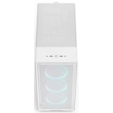 Fractal Design Epoch RGB boîtier midi tower Blanc | 2x USB-A | 1x USB-C | RGB | Verre Trempé