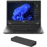 Fujitsu  14" PC portable  Noir