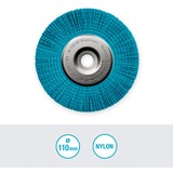 GARDENA Brosse à joints en nylon Pour EasyWeed 1800, pour les surfaces sensibles aux rayures