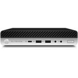 HP Elitedesk 800 G5 DM Reconditionné, Mini PC Noir/Argent