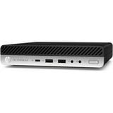 HP Elitedesk 800 G5 DM Reconditionné, Mini PC Noir/Argent