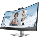 HP Écran de conférence E34m G4 WQHD Incurvé Port USB-C 34" Moniteur UltraWide  Noir/Argent, 86,4 cm (34"), 3440 x 1440 pixels, Wide Quad HD, LCD, 5 ms, Noir