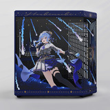 HYTE Y70 Hoshimachi Suisei boîtier midi tower Bleu | 2x USB-A | 1x USB-C | Verre Trempé