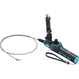 Hazet Ensemble d'endoscopes vidéo HD avec sonde pivotante à 360°, Ø 3,9 mm, 4 pièces, Caméras d'inspection Noir/Bleu