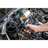 Hazet Ensemble d'endoscopes vidéo HD avec sonde pivotante à 360°, Ø 3,9 mm, 4 pièces, Caméras d'inspection Noir/Bleu