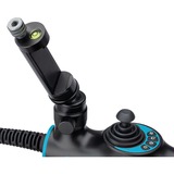 Hazet Ensemble d'endoscopes vidéo HD avec sonde pivotante à 360°, Ø 3,9 mm, 4 pièces, Caméras d'inspection Noir/Bleu