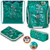Herlitz 50043194, Cartable Vert/gris