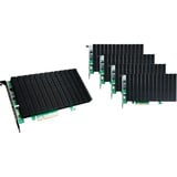 HighPoint SSD6204A-5Pack, Carte d'interface 