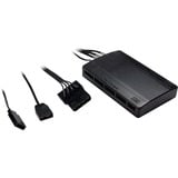 Inter-Tech Argus RGB-Fan Set RS-14 Boitier PC Ventilateur 14 cm Noir ventilateurs de boîtier Noir, 3 pièces, 140 x 140 x 25 mm, PWM, Ventilateur, 14 cm, 1200 tr/min, 22 dB, 64,73 m³/h, Noir