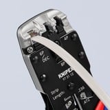 KNIPEX Pince à sertir 97 51 12 SB Bleu/Rouge, RJ-10, RJ-11/12 et RJ-45
