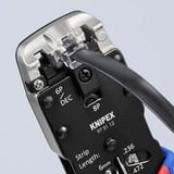 KNIPEX Pince à sertir 97 51 12 SB Bleu/Rouge, RJ-10, RJ-11/12 et RJ-45