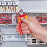 KNIPEX Pince coupante isolée VDE 70 06 125, Tenailles de cran Rouge/Jaune