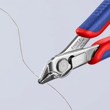 KNIPEX Super Knips électronique 78 13 125, Pinces électroniques Gris