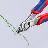 KNIPEX Super Knips électronique 78 13 125, Pinces électroniques Gris