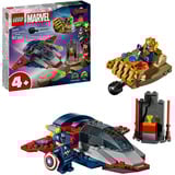 LEGO Marvel - Captain America contre Thanos, Jouets de construction 76319