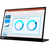 Lenovo ThinkVision M14d écran plat de PC 35,6 cm (14") 2240 x 1400 pixels 2.2K LED Noir Moniteur  Noir, 35,6 cm (14"), 2240 x 1400 pixels, 2.2K, LED, 8 ms, Noir